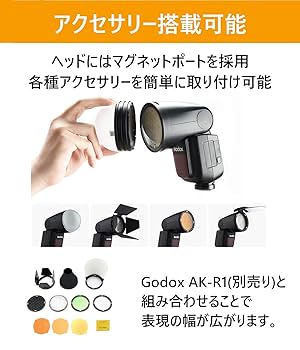 Amazon | [日本正規代理店/技適マーク] Godox V1-S Sony対応